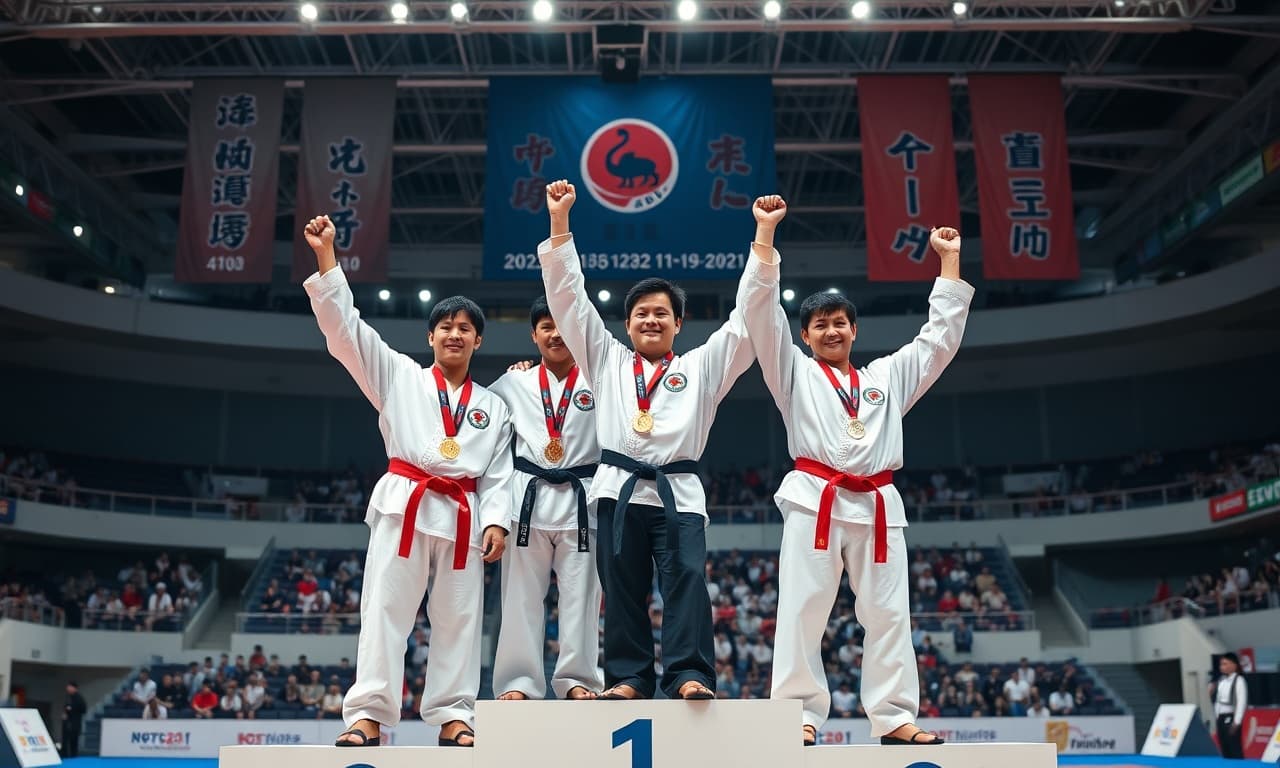 Ankara İl Taekwondo Şampiyonasında 8 Madalya